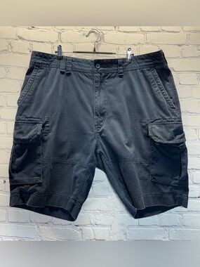 Polo Ralph Lauren men's blue cargo shorts, size 42T/42L, cotton.